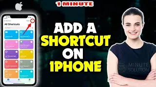 How to add a shortcut on iphone or iPad 2024