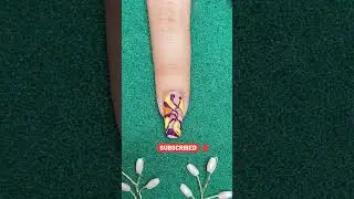 Colorful Yellowish Nail Art Design You Should Try #shorts