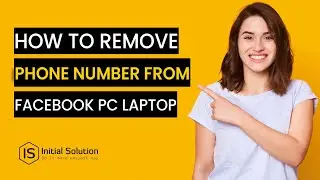 How to Remove Phone Number From Facebook pc laptop 2024 | Initial Solution