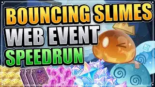 BOUNCING 120 PrimoSlimes Genshin Impact Web Event