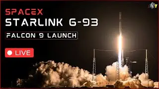 LIVE: SpaceX Starlink 6-93 Launch with 28 Starlink Satellites | Falcon 9 Launch Live