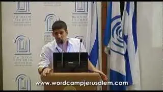 WordCamp Jerusalem 2011 - How to set up a business selling WordPress themes by Paz Aricha