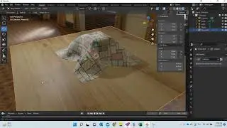 Blender encyclopedia 3.2.2  -  Cloth simulation #VideosForFreeEducation