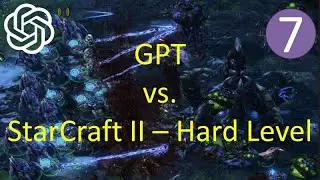 GPT4 vs. StarCraft II – Hard Level