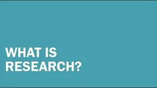 What is research? (Polly Ford-Jones)