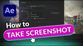 How to take a screenshot in After Effects (Step by Step)