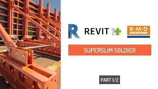 Parametric Revit Family. Superslim Soldier. Part 1/4. Look like PERI. RUS SUB