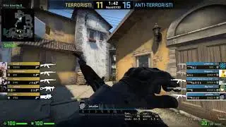 clutch 1v3 con awp e un collateral in Legendary eagle