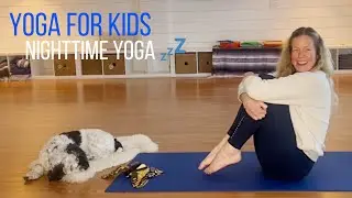 Yoga for Kids | Nighttime Yoga | Child's Pose Yoga