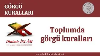 Toplumda görgü kuralları | Adabı muaşeret
