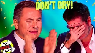 Most EMOTIONAL GOLDEN BUZZER Auditions on Got Talent!