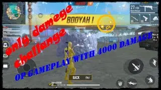 only damage challenge in free fire clash squad #ashish gaming#