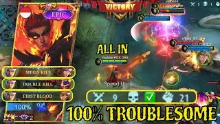 100% Troublesome! Late Game | Valir Best Build 2022 | Top 1 Global Valir - MLBB