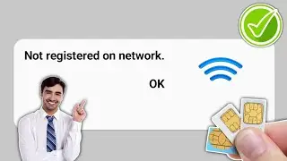 how to fix not registered on network | not registered on network samsung (2024)