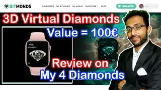 I have 3D Digital Diamonds 😍 Bitmonds | Future of Collectibles