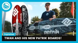 Surfcenter Teamrider TWAN VERSEPUT presents his new PATRIK boards!