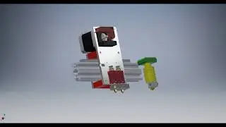 Каретка для 3D принтера d-bot. / Сarriage for 3D printer (mod) d-bot.