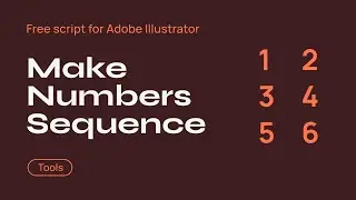 Auto Numbering in Illustrator via MakeNumbersSuequence