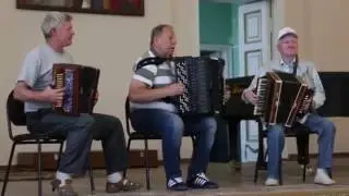 АЛЕКСЕЕВ Юрий (Липецк) - баян, ИВЛЕВ Пётр и КОРОБКИН Николай  (Липецк) ЕЛЕЦКАЯ РОЯЛЬНАЯ ГАРМОНЬ