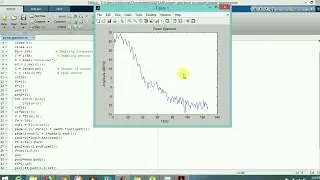 HOW TO PLOT FOURIER TRANSFORM OR POWER SPECTRUM IN MATLAB CODE