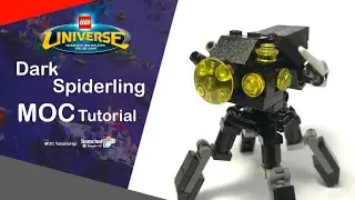 LEGO Universe Dark Spiderling 🕷 MOC Tutorial | Somchai Ud