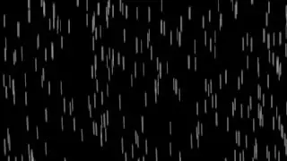 Rain effect with thunder overlay Black screen with sound Free download