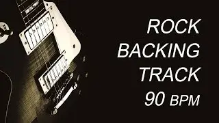 Slow Rock Guitar Backing Track E minor G major