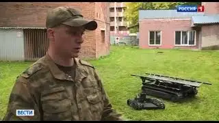 Frobotics   Гусеничная платформа для разминирования Камикадзе
