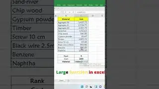 LARGE function of nth value