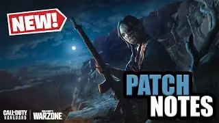 Call of Duty Vanguard / Warzone SEASON 3 RELOADED Patch Notes - NEW SMG, MAPS, PERKS, AND MORE!