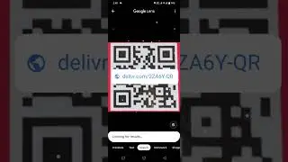 Scan QR Code with Google Lens