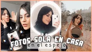 FOTOS EN CASA CON EL CELULAR EN EL ESPEJO