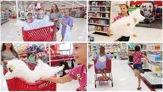 ANYTHING you FIT in the CART, I'll BUY it Challenge
