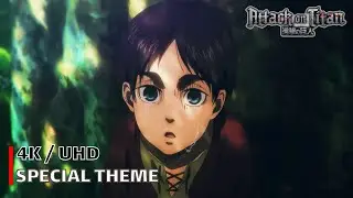 Attack on Titan - The Final Season Part 3 - Special Theme 【UNDER THE TREE】 4K / UHD | CC