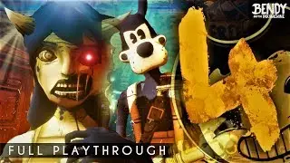 Lets SAVE Boris! || Bendy & the Ink Machine Chapter 4 (Full Playthrough & ENDING)