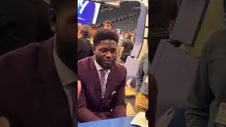 Dylan Addae-Wusu and Isaiah Coleman of Seton Hall chat at Big East Media Day 10/23/24