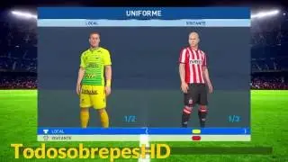 TODOS LOS EQUIPOS DE LA LIGA ARGENTINA PES 2017 PS4
