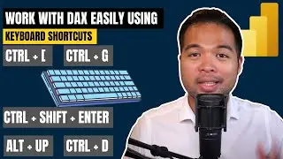 KEYBOARD SHORTCUTS to write DAX quickly and easily // Beginners Guide to Power BI in 2022