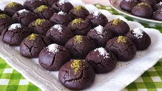 15 DAKİKADA ❗AĞIZDA DAĞILAN BROWNİE KURABİYE (ıslak kurabiye)