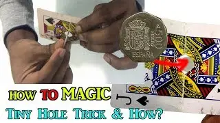 কয়েন সঙ্গে জাদু কৌশল শিখুন😀😀Trucos de magia con cartas y monedas🧞Home Magic Trick & Revealed