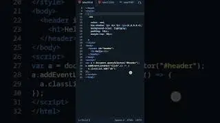 add class using js||