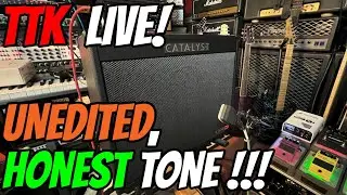 LINE 6 CATALYST 100 Amp - UNEDITED LIVE Demo & Review!