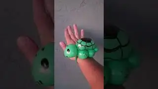 Cute Balloon Bracelet Turtle #balloonanimals #lessonsforbeginner #turtle