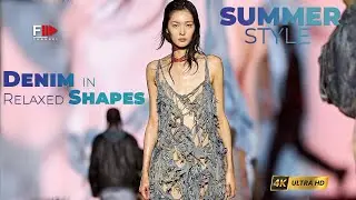 SUMMER STYLE I DENIM IN RELAXED SHAPES I Spring Summer 2024 - Fashion Channel Chronicle