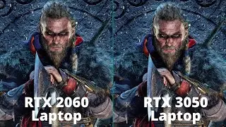 RTX 3050 vs RTX 2060 vs RTX 2060 Max-Q Laptop Gaming Benchmarks (Test in 15 Games)