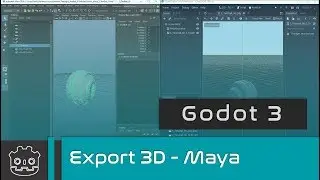 Godot 3 - Exporting 3D from Maya