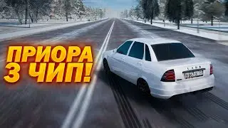 ПРИОРА НА 3 ЧИПе В ПОГОНЕ! AMAZING RP