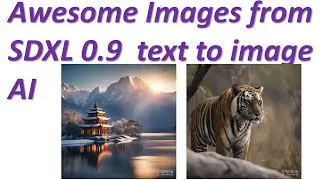 Awesome Images from SDXL 0.9  text to image AI ClipDrop tool Stability AI