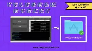 Cara menambahkan anggota Telegram ke grup Anda dengan TelegramRocket 2023 (macOS & Windows)