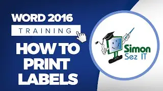 How to Print Labels in Microsoft Word 2016